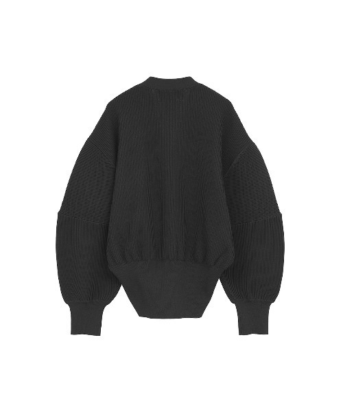 クラネ CURVED SLEEVE KNIT CARDIGAN CURVED SLEEVE KNIT CARDIGAN（カーディガン/ボレロ）｜CLANE（クラネ