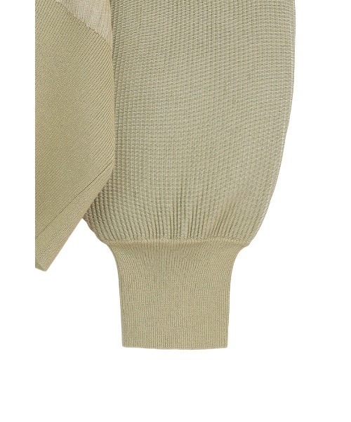 CURVED SLEEVE KNIT CARDIGAN（カーディガン/ボレロ）｜CLANE（クラネ