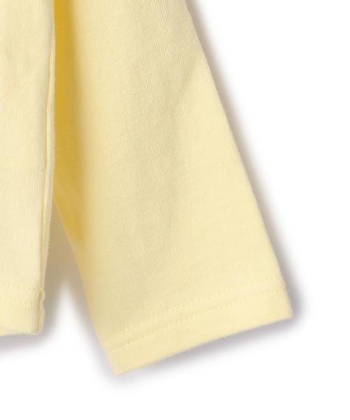 green label relaxing(グリーンレーベルリラクシング)の「【KIDS】フラワーサガラ プルオーバー ロングスリーブ◆(Tシャツ/カットソー・キッズ・グレー/クリーム・135/115/105/95/125)」の5枚目の写真