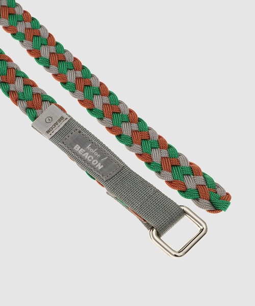 kolor BEACON（カラービーコン）の「26SBM-A05535（ベルト・メンズ・グレー/カーキ・FREE）」の4枚目の写真