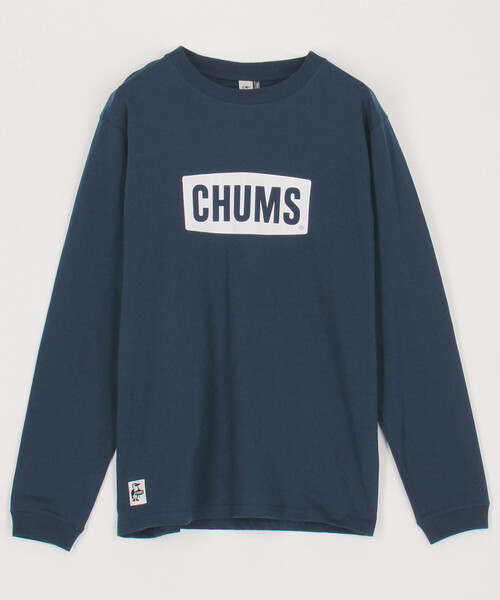 FREAK'S STORE（フリークスストア）の「限定展開 CHUMS/チャムス チャムスロゴロングスリーブTシャツ（Tシャツ/カットソー・メンズ・ネイビー/ホワイト/ブラック・MEDIUM/LARGE/SMALL/X-LARGE）」の3枚目の写真