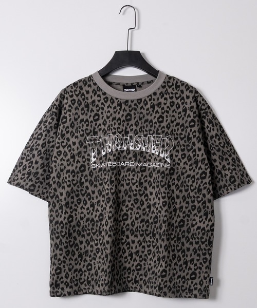 THRASHER(スラッシャー)の「【at】〔THRASHER/スラッシャー〕アソートデザイン 半袖Tシャツ ショート丈/カモフラージュ/レオパード/ボーダー/ドット(Tシャツ/カットソー・メンズ・ブラック系その他2/ブラック系その他/グレー系カモフラージュ/グリーン系カモフラージュ/レオパード/ドット・FREE/MEDIUM/LARGE)」の12枚目の写真