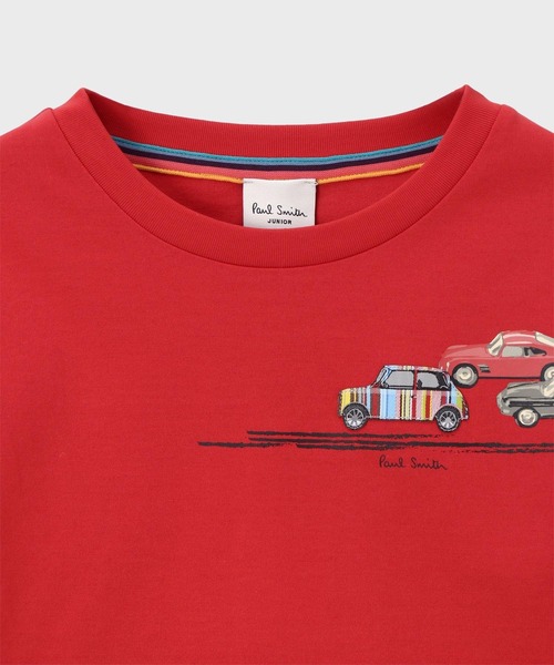 Paul Smith JUNIOR（ポールスミスジュニア）の「ボーイズ レーシングカー Tシャツ / 893195 3561203（Tシャツ/カットソー・キッズ・ホワイト/レッド/ブラック・100cm/110cm/120cm/130cm/140cm/150cm）」の9枚目の写真