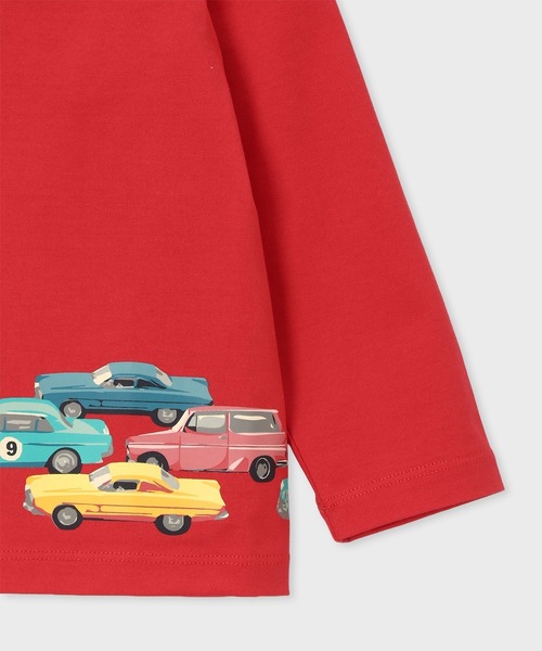 Paul Smith JUNIOR（ポールスミスジュニア）の「ボーイズ レーシングカー Tシャツ / 893195 3561203（Tシャツ/カットソー・キッズ・ホワイト/レッド/ブラック・100cm/110cm/120cm/130cm/140cm/150cm）」の10枚目の写真