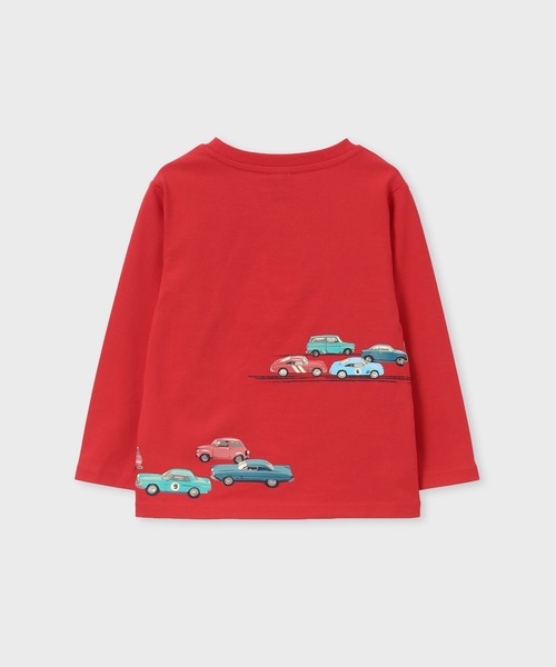 Paul Smith JUNIOR（ポールスミスジュニア）の「ボーイズ レーシングカー Tシャツ / 893195 3561203（Tシャツ/カットソー・キッズ・ホワイト/レッド/ブラック・100cm/110cm/120cm/130cm/140cm/150cm）」の11枚目の写真