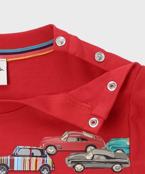 Paul Smith JUNIOR（ポールスミスジュニア）の「ボーイズ レーシングカー Tシャツ / 893195 3561203（Tシャツ/カットソー・キッズ・ホワイト/レッド/ブラック・100cm/110cm/120cm/130cm/140cm/150cm）」の13枚目の写真