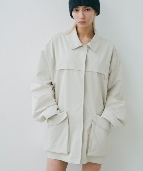 lit(リット)の「Military Coveralls Jacket(カバーオール・レディース・キナリ/ブラック・FREE)」の2枚目の写真