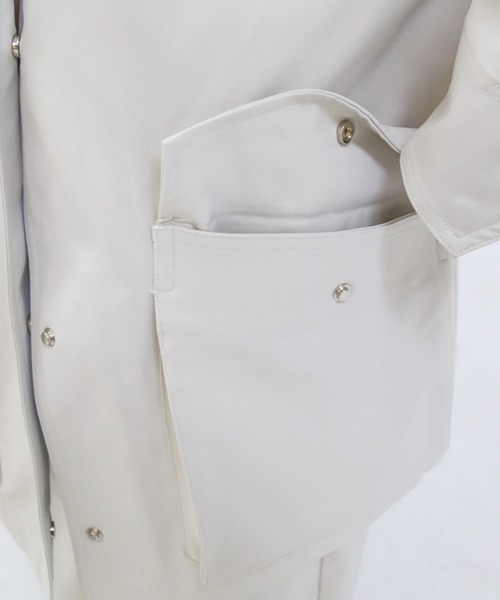 lit(リット)の「Military Coveralls Jacket(カバーオール・レディース・キナリ/ブラック・FREE)」の20枚目の写真