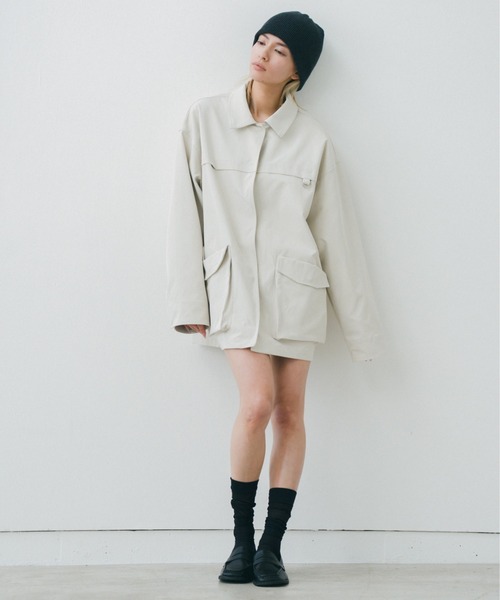ジャケット・アウター MILITARY CLOTH BIG COVERALL Military Coveralls Jacket（カバーオール）｜lit（リット）の