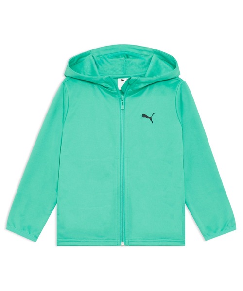 PUMA(プーマ)の「PUMA プーマ ボーイズ ESS エレベーテッド メッシュ フルジップ フーディ 120-(パーカー・キッズ・ブラック/ネイビー・130/140/150/160/120)」の1枚目の写真