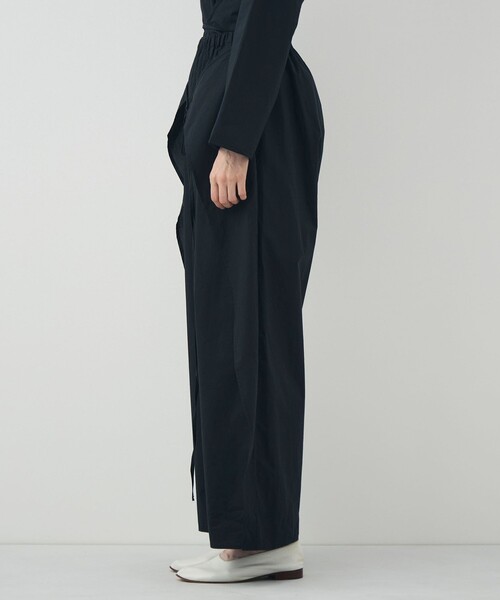 BASERANGE（ベースレンジ）の「BASERANGE DECTI イージーパンツ（その他パンツ・レディース・ブラック・S）」の4枚目の写真