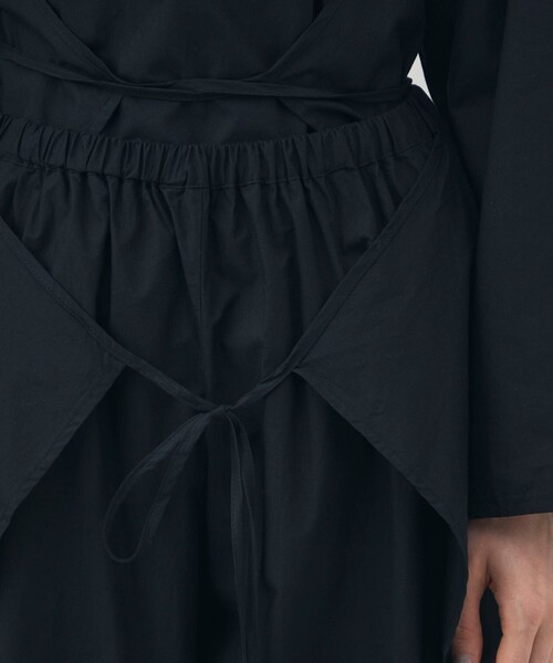 BASERANGE（ベースレンジ）の「BASERANGE DECTI イージーパンツ（その他パンツ・レディース・ブラック・S）」の6枚目の写真