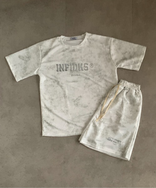 link lot(リンクロット)の「【2点セット】ヴィンテージ加工セットアップ(Tシャツ/カットソー・メンズ・ブラック/ホワイト・L/M)」の17枚目の写真