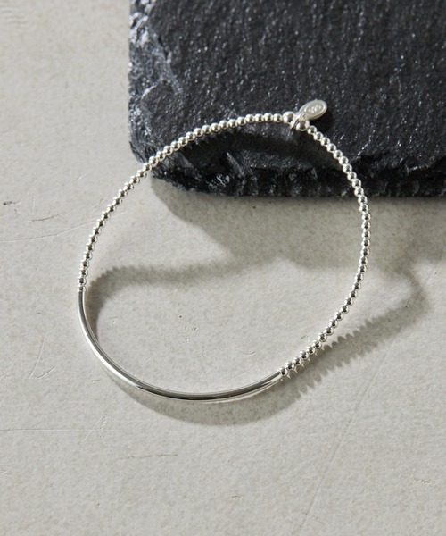 COLLAGE GALLARDAGALANTE(コラージュガリャルダガランテ)の「Sivelle./Silver925 ゴムブレスレット(ブレスレット・レディース・シルバー・FREE)」の1枚目の写真