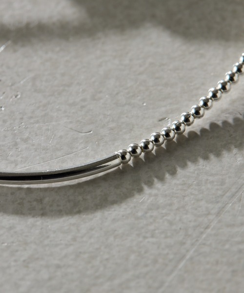 COLLAGE GALLARDAGALANTE(コラージュガリャルダガランテ)の「Sivelle./Silver925 ゴムブレスレット(ブレスレット・レディース・シルバー・FREE)」の3枚目の写真