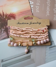 Port（ポート）の「【 Port / ポート 】 カラービーズMIX セット ブレスレット（ブレスレット）」