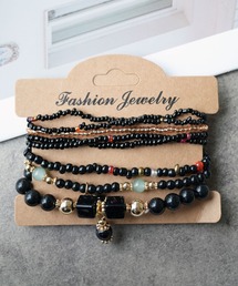 Port（ポート）の「【 Port / ポート 】 カラービーズMIX セット ブレスレット（ブレスレット）」