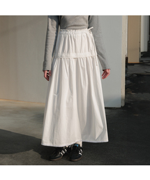 DEHEVE（デヘヴェ）の「Ruffle Long Skirt [Ivory]（スカート）」