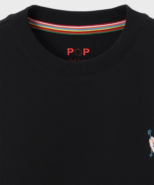 Paul Smith(ポールスミス)の「【ラウンジウェアー】“Heart Embroidery” ダンボール ロングスリーブTシャツ【853369 P7195S】(Tシャツ/カットソー・メンズ・グレー/ブラック/オレンジ・MEDIUM/LARGE)」の4枚目の写真