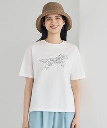 ホースモチーフロゴ Tシャツ