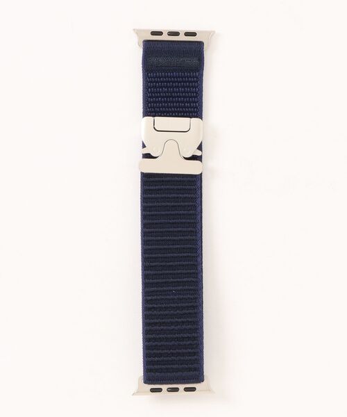 Fun & Daily（ファンアンドデイリー）の「Apple Watch Nylon Buckle Band / アップルウオッチバンド（デジタル腕時計・メンズ・ネイビー/グリーン/ブラック・A/B）」の6枚目の写真