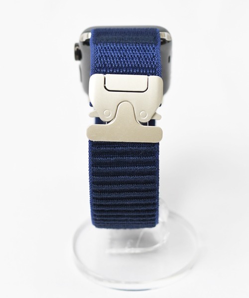Fun & Daily（ファンアンドデイリー）の「Apple Watch Nylon Buckle Band / アップルウオッチバンド（デジタル腕時計・メンズ・ネイビー/グリーン/ブラック・A/B）」の14枚目の写真
