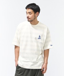ニューエラ SS OS BORDER TEE LOSDOD OWHI