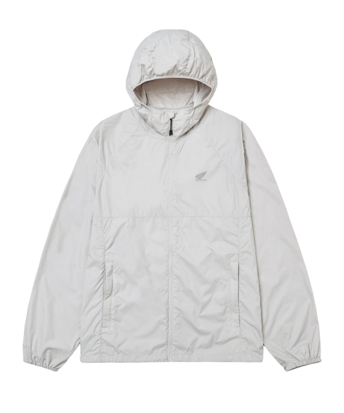 PHYPS MOTORCYCLE(フィップスモーターサイクル)の「H-Tech Pertex Packable Windbreaker Gray(ナイロンジャケット・レディース・その他・SMALL/MEDIUM/LARGE/X-LARGE)」の2枚目の写真