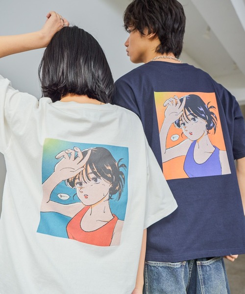 PBLIM×島田つか沙】暑すぎる夏Tシャツ《UNISEX》（Tシャツ/カットソー