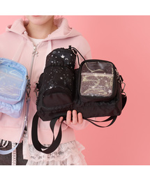 mezzo piano Junior | 星座＆音符柄ボトルホルダーつきショルダーバッグ♪(ショルダーバッグ)