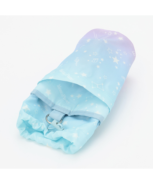 mezzo piano Junior（メゾピアノジュニア）の「星座＆音符柄ボトルホルダーつきショルダーバッグ♪（ショルダーバッグ・キッズ・ブラック/ライトブルー・F）」の10枚目の写真