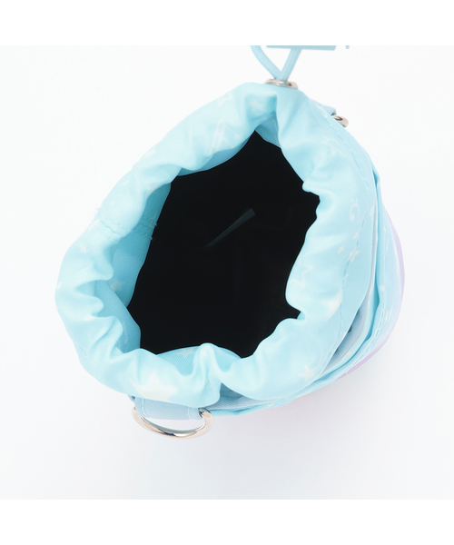 mezzo piano Junior（メゾピアノジュニア）の「星座＆音符柄ボトルホルダーつきショルダーバッグ♪（ショルダーバッグ・キッズ・ブラック/ライトブルー・F）」の11枚目の写真