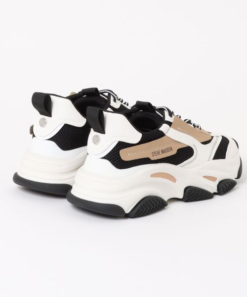 STEVE MADDEN（スティーブマデン）の「ボリュームソールスニーカー/S.MADDEN POSSESSION-M-RS（スニーカー・メンズ・ブラック×ブラック/ブラック・26.0cm/26.5cm/27.0cm/27.5cm/28.0cm）」の3枚目の写真