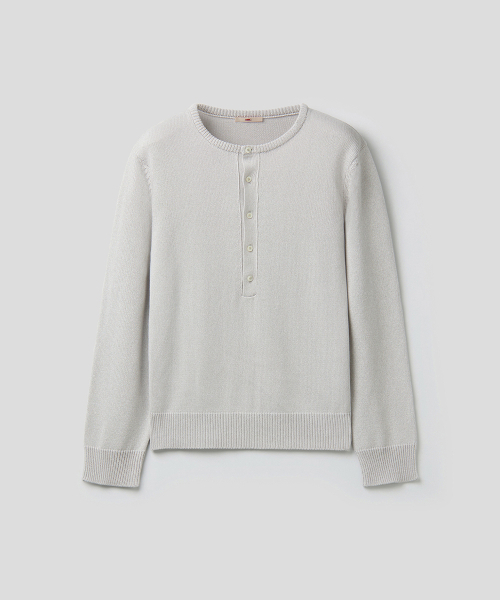 MMIC(エムエムアイシー)の「MUTE KNIT (LIGHT GRAY)(ニット/セーター・メンズ・その他・MEDIUM/LARGE)」の1枚目の写真