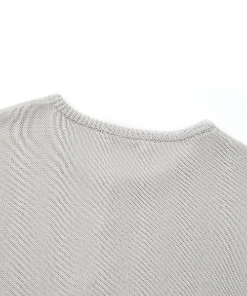 MMIC(エムエムアイシー)の「MUTE KNIT (LIGHT GRAY)(ニット/セーター・メンズ・その他・MEDIUM/LARGE)」の6枚目の写真