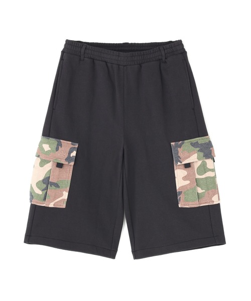 AVIREX（アヴィレックス）の「《直営店限定》 SWEAT CAMO CARGO SHORTS /  スウェット カモ カーゴ ショーツ / AVIREX / アヴィレックス（スウェットパンツ・メンズ・ブラック/グレー・LARGE/MEDIUM/X-LARGE）」の22枚目の写真