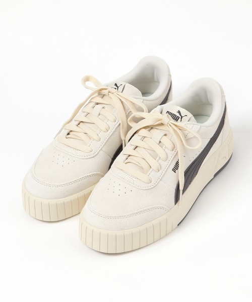 Heather(ヘザー)の「【PUMA/プーマ】キャリーナ ミア SD スニーカー 588640(スニーカー・レディース・ブラック/アイボリー・M/L)」の2枚目の写真