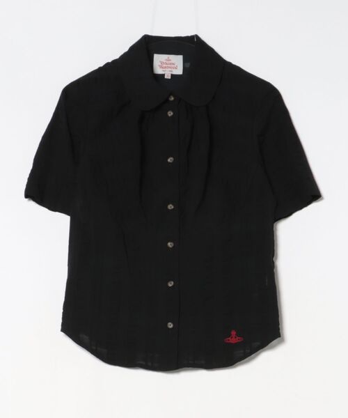 ｼｬﾄﾞｰﾁｪｯｸ半袖ﾋﾞﾌﾞｷﾞｬｻﾞｰｼｬﾂ（シャツ/ブラウス）｜Vivienne Westwood