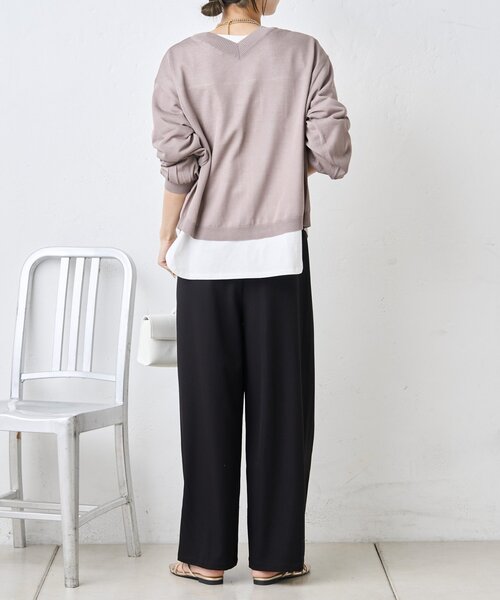 Jena espace merveilleux（ジェナ　エスパスメルヴェイユ）の「UVジップブルゾン（ベスト・レディース・グレー/ネイビー/ライトグレー・FREE）」の9枚目の写真