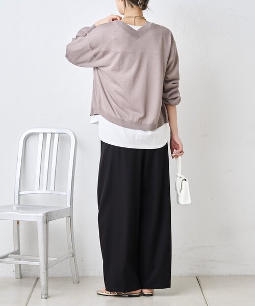 Jena espace merveilleux（ジェナ　エスパスメルヴェイユ）の「UVジップブルゾン（ベスト・レディース・グレー/ネイビー/ライトグレー・FREE）」の12枚目の写真