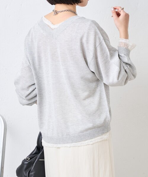 Jena espace merveilleux（ジェナ　エスパスメルヴェイユ）の「UVジップブルゾン（ベスト・レディース・グレー/ネイビー/ライトグレー・FREE）」の13枚目の写真