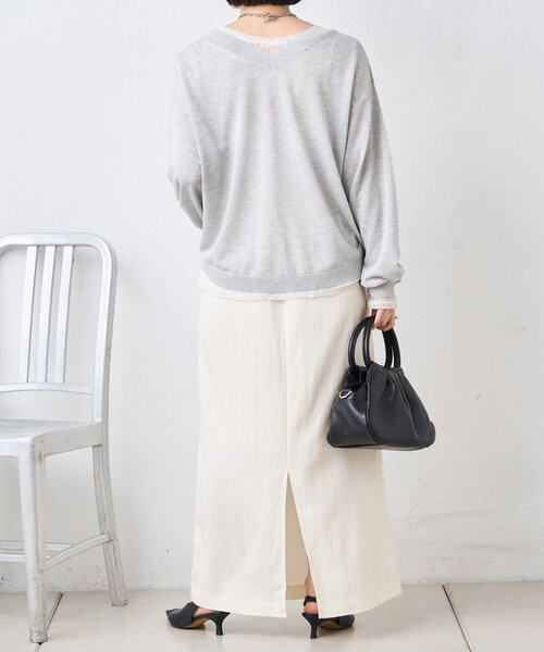 Jena espace merveilleux（ジェナ　エスパスメルヴェイユ）の「UVジップブルゾン（ベスト・レディース・グレー/ネイビー/ライトグレー・FREE）」の15枚目の写真