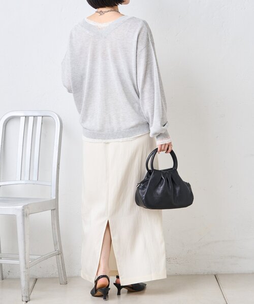 Jena espace merveilleux（ジェナ　エスパスメルヴェイユ）の「UVジップブルゾン（ベスト・レディース・グレー/ネイビー/ライトグレー・FREE）」の21枚目の写真