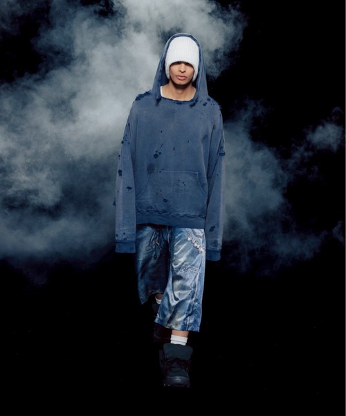 ROYAL FLASH（ロイヤルフラッシュ）の「TALKING ABOUT THE ABSTRACTION/トーキングアバウトジアブストラクション/別注BAGGY SHORTS（その他パンツ・メンズ・ブラック/その他4・S/L/M）」の3枚目の写真