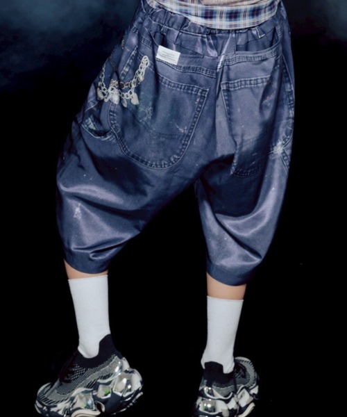ROYAL FLASH（ロイヤルフラッシュ）の「TALKING ABOUT THE ABSTRACTION/トーキングアバウトジアブストラクション/別注BAGGY SHORTS（その他パンツ・メンズ・ブラック/その他4・S/L/M）」の9枚目の写真