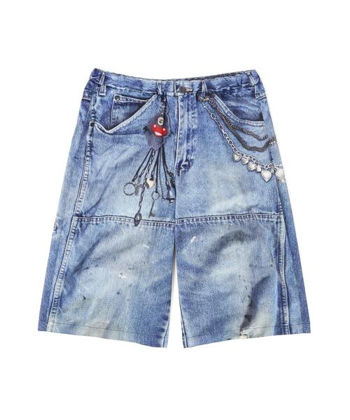 ROYAL FLASH（ロイヤルフラッシュ）の「TALKING ABOUT THE ABSTRACTION/トーキングアバウトジアブストラクション/別注BAGGY SHORTS（その他パンツ・メンズ・ブラック/その他4・S/L/M）」の15枚目の写真