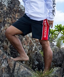 Quiksilver（クイックシルバー）の「QUIKSILVER メンズ EVERYDAY CLICKER VOLLEY 17 ジャムボードショーツ 17インチ インナーショーツ付き (ウエストゴムタイプ) ノンストレッチ・撥水加工 【2026年春夏モデル】/クイックシルバーサーフトランクス・バギーショーツ(水着)（水着）」