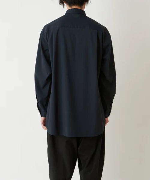 WHITE MOUNTAINEERING(ホワイトマウンテニアリング)の「【White Mountaineering / ホワイトマウンテニアリング】REGULAR COLLAR SHIRT(シャツ/ブラウス・メンズ・ブラック・1/2)」の3枚目の写真