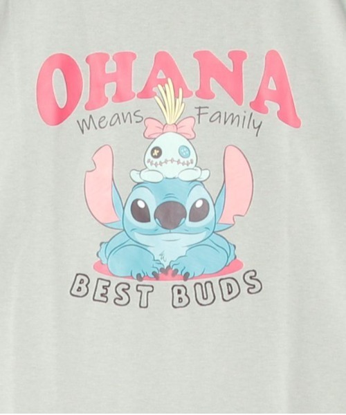 Disney(ディズニー)の「【DISNEY/ディズニー】キャラクター プリント半袖Tシャツ(WIDEシルエット)(Tシャツ/カットソー・レディース・スミクロ/オフホワイト/ミント/ラベンダー・LARGE/MEDIUM)」の7枚目の写真