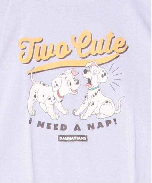 Disney(ディズニー)の「【DISNEY/ディズニー】キャラクター プリント半袖Tシャツ(WIDEシルエット)(Tシャツ/カットソー・レディース・スミクロ/オフホワイト/ミント/ラベンダー・LARGE/MEDIUM)」の9枚目の写真